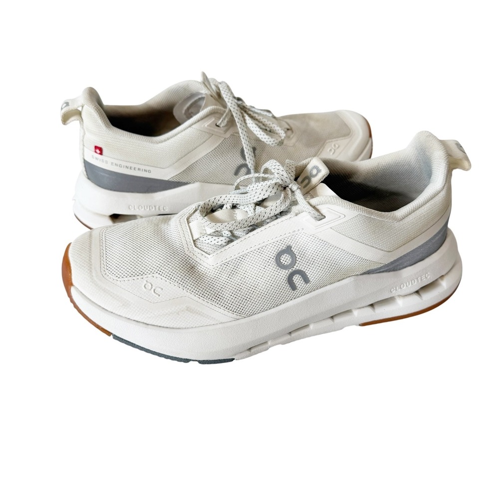 On Cloudnova Girls Youth 3YF30034332 Ivory Apollo Athletic Sneaker Size 6.5